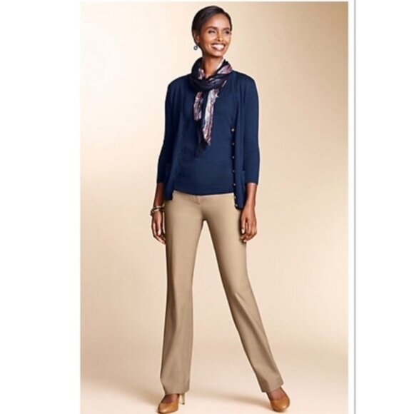 Talbots Heritage Dress Pants 8 - Picture 1 of 15